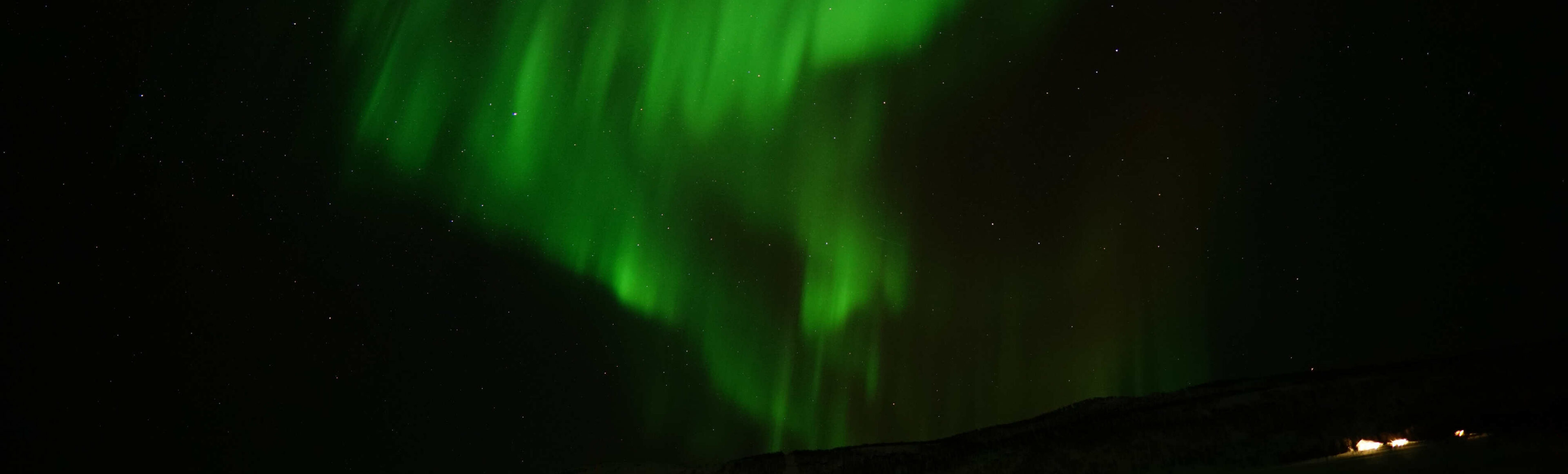Zabezpieczone: Zielone jak zorza – polowanie na zorzę polarną w Troms og Finnmark